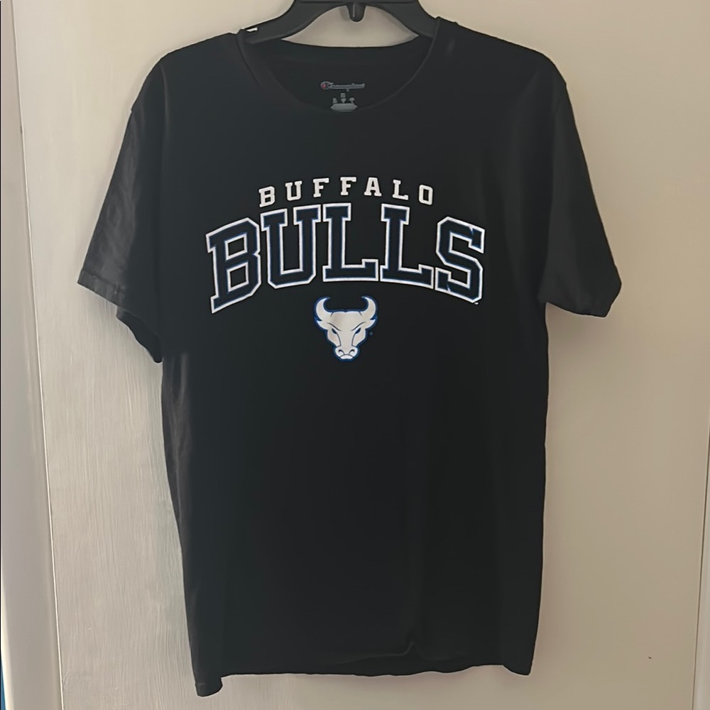 Champion Black Buffalo Bulls Tee